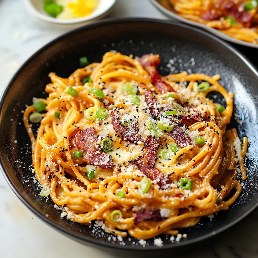 A bowl of spaghetti with meat and vegetables.