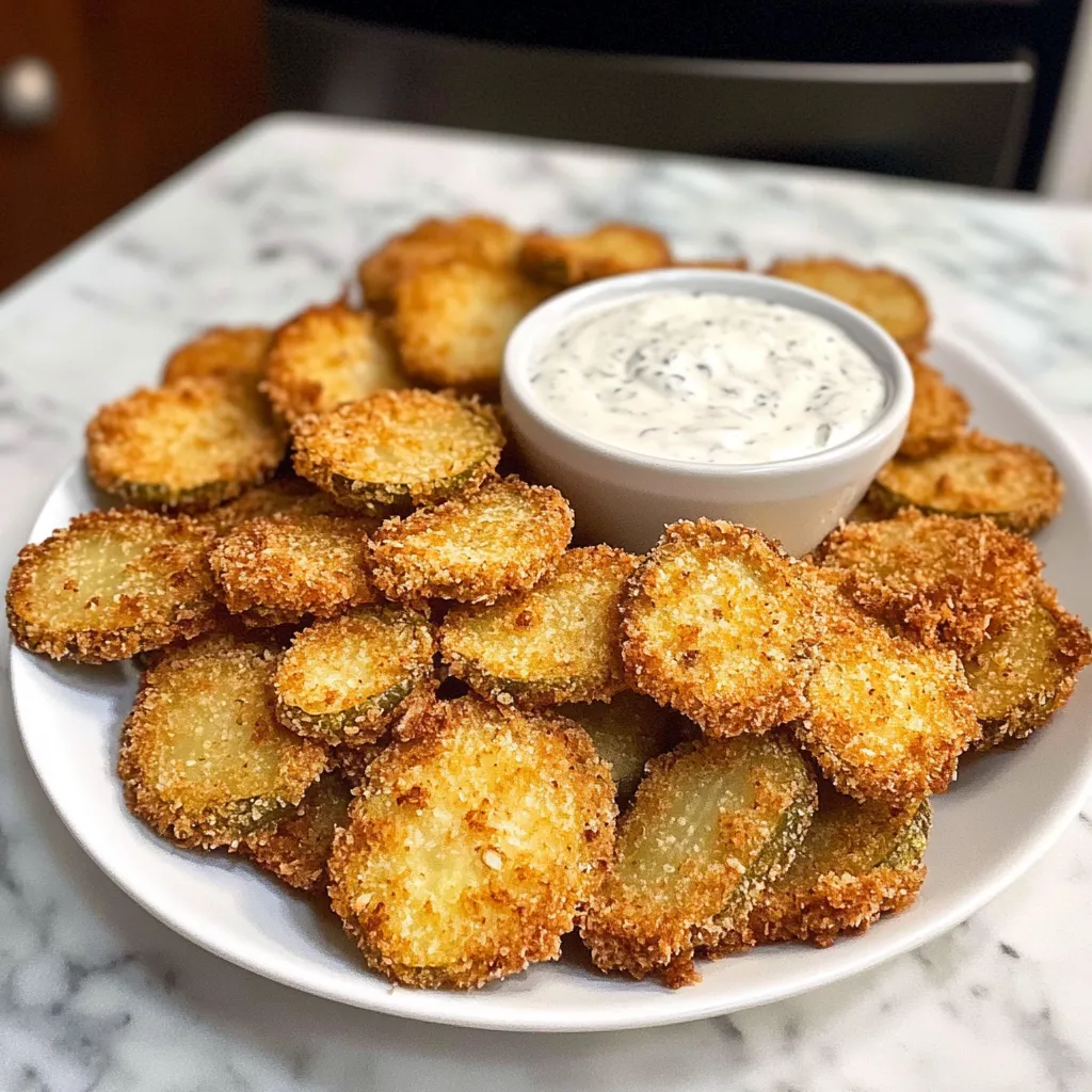 A plate of fried food with a dipping sauce.