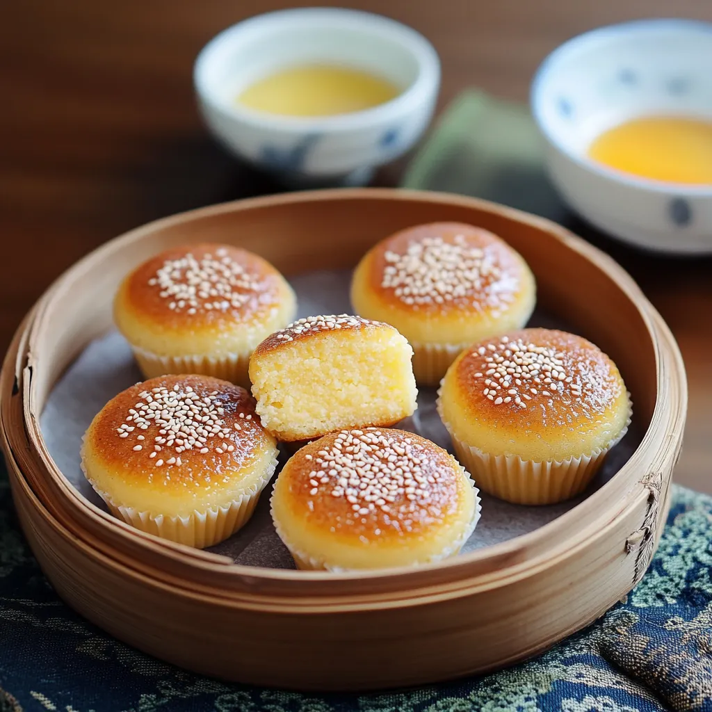 A bowl of muffins with a spoon in it.