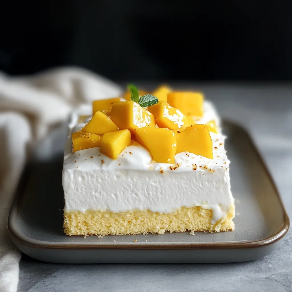 A slice of cake with fruit on top.