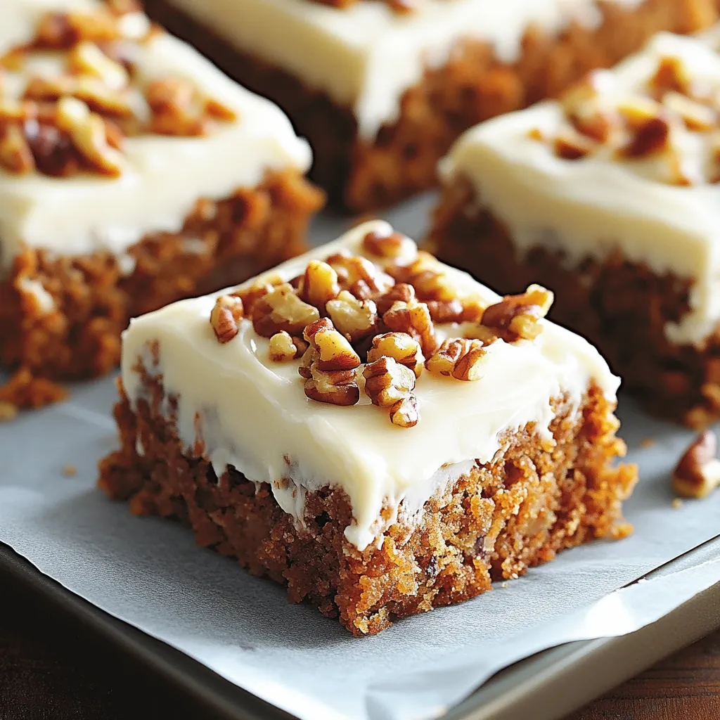 Piece of carrot cake topped with walnuts.