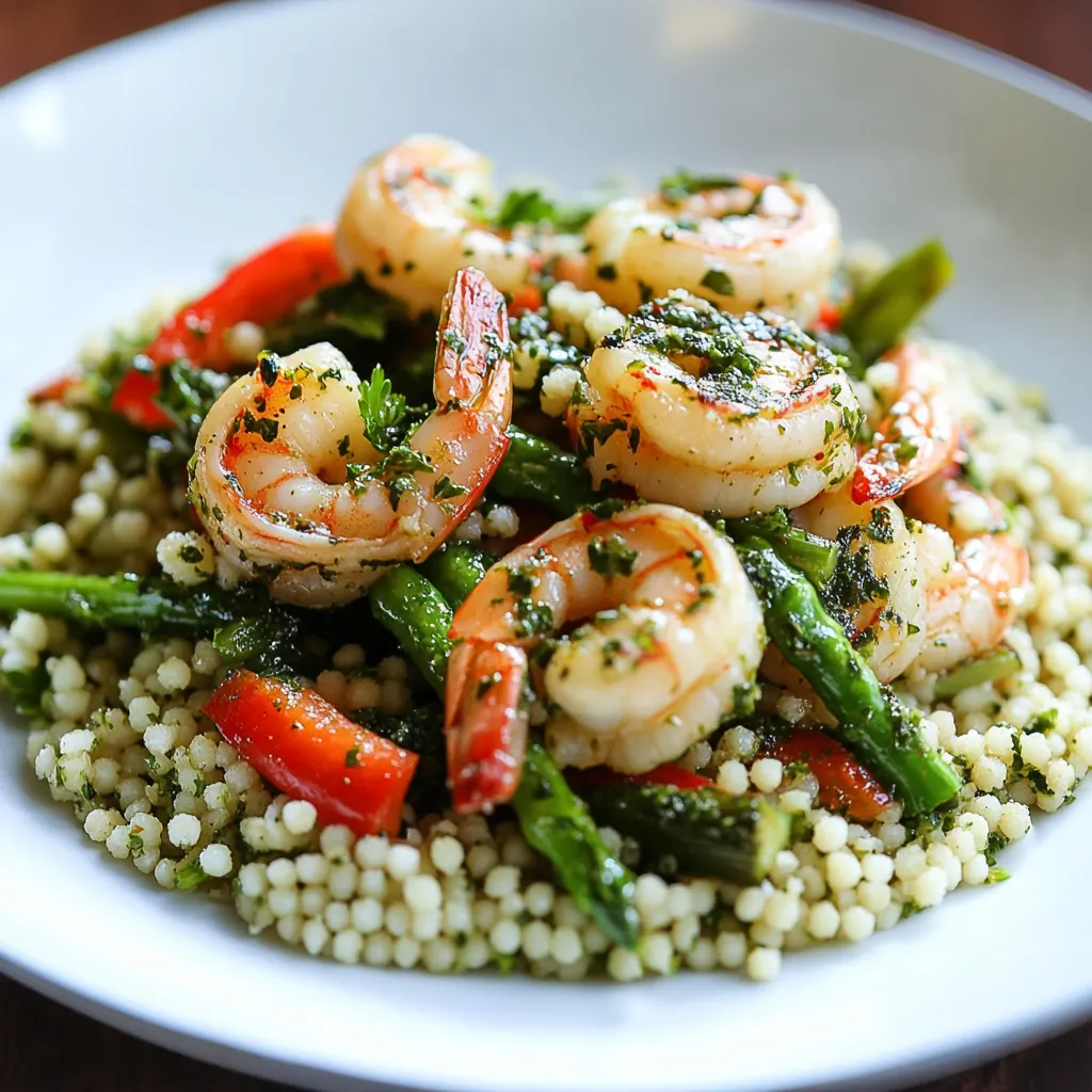 A plate full of shrimp and mixed veggies.