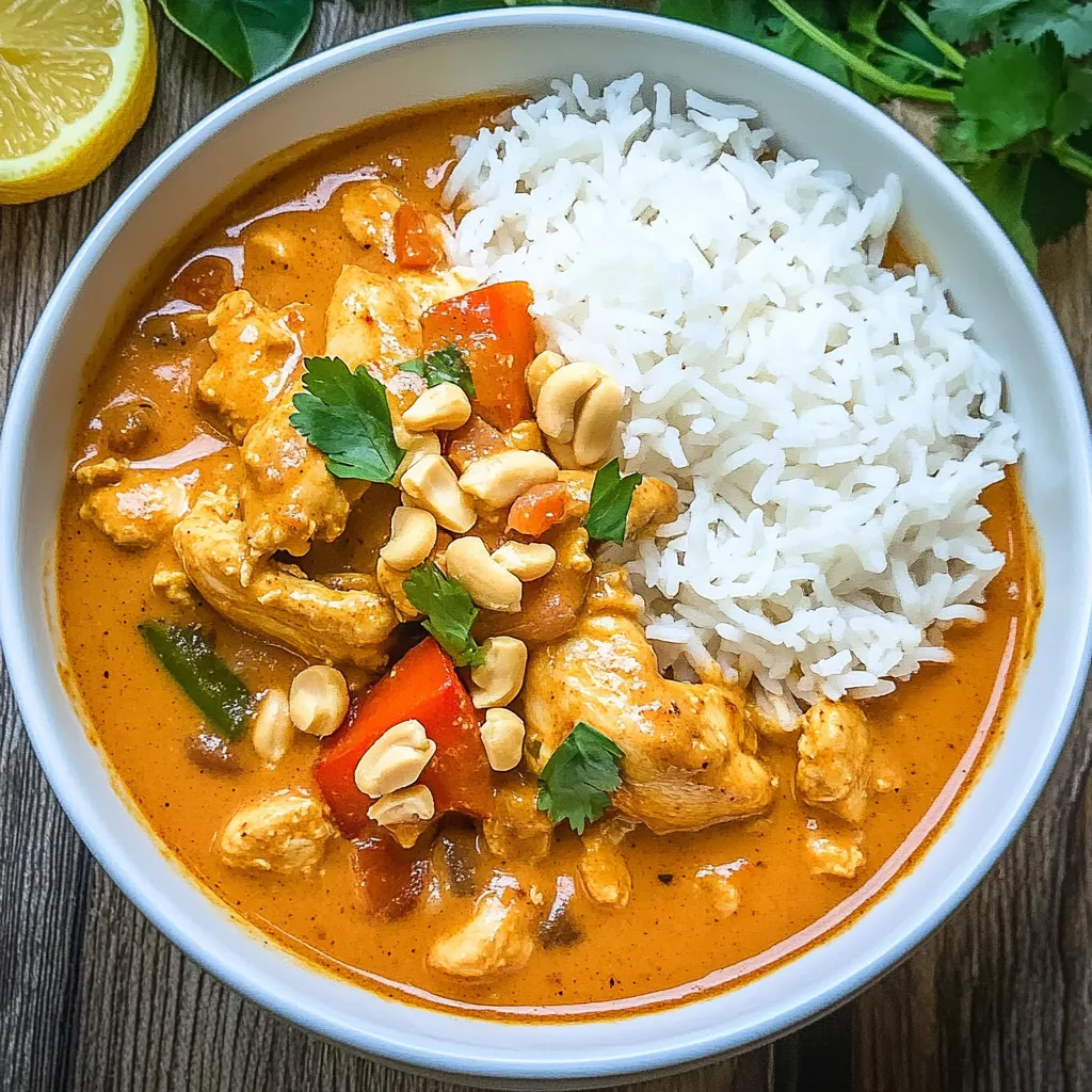 A bowl of chicken soup with rice.