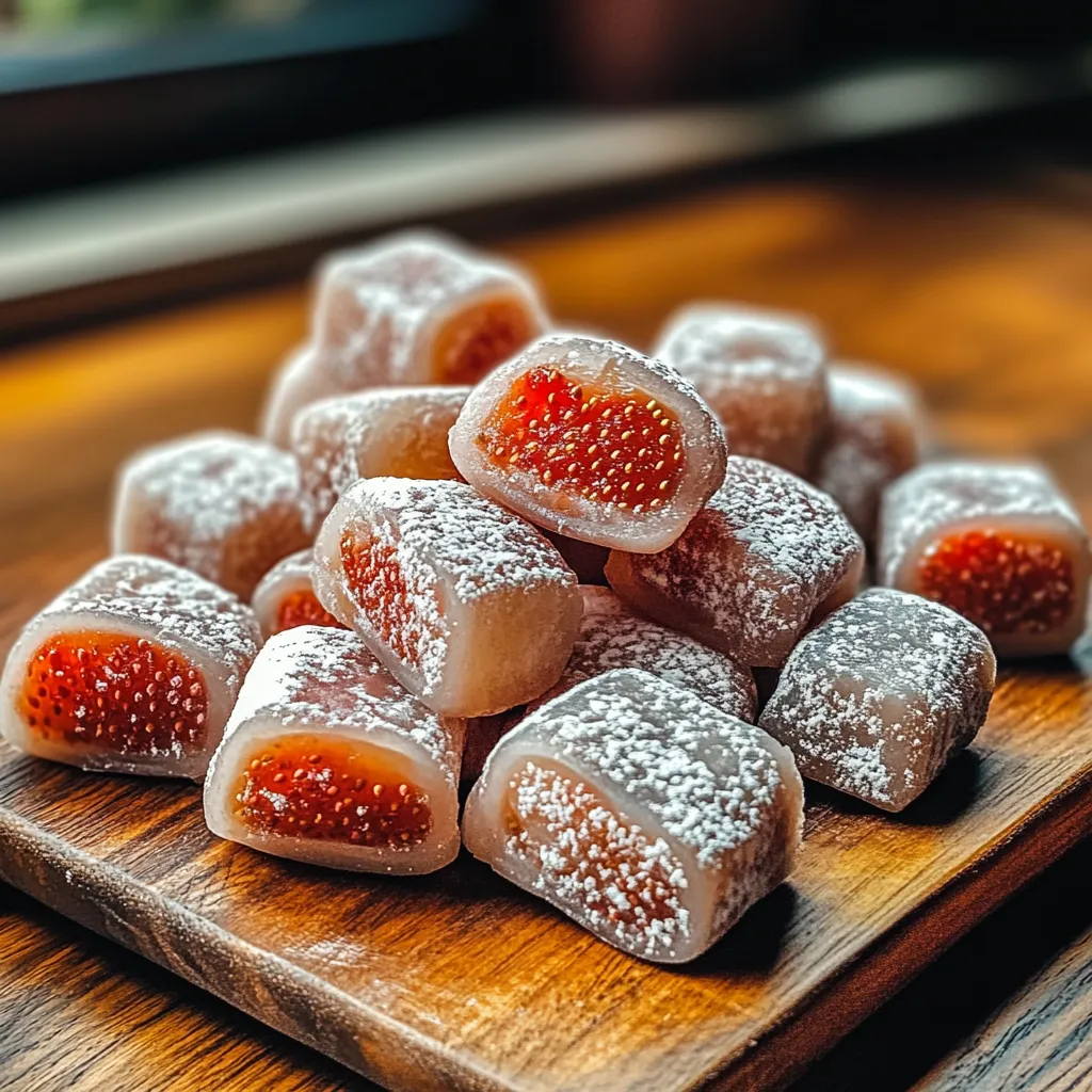 A wooden tray with a variety of desserts.