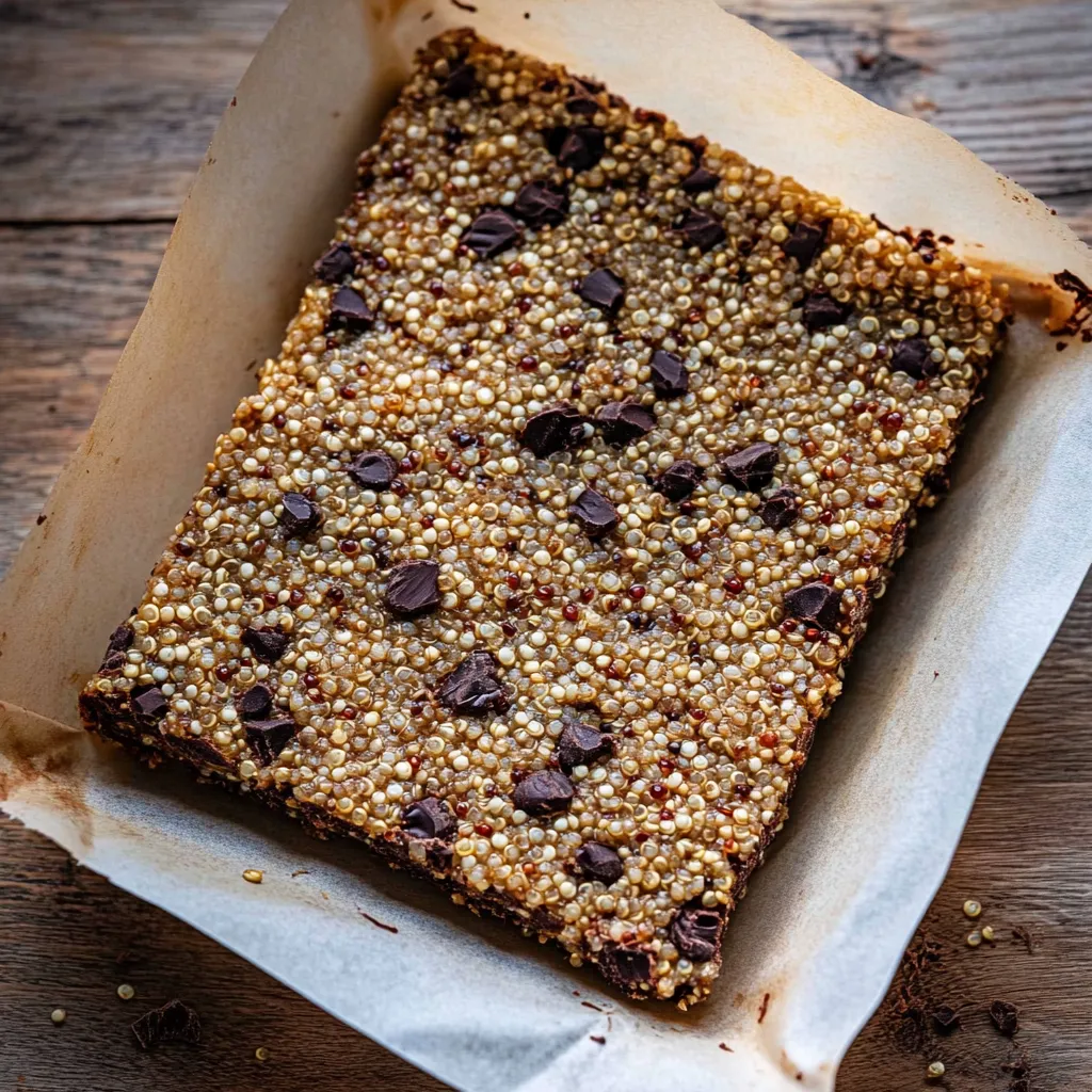 A piece of chocolate and nut covered cake.