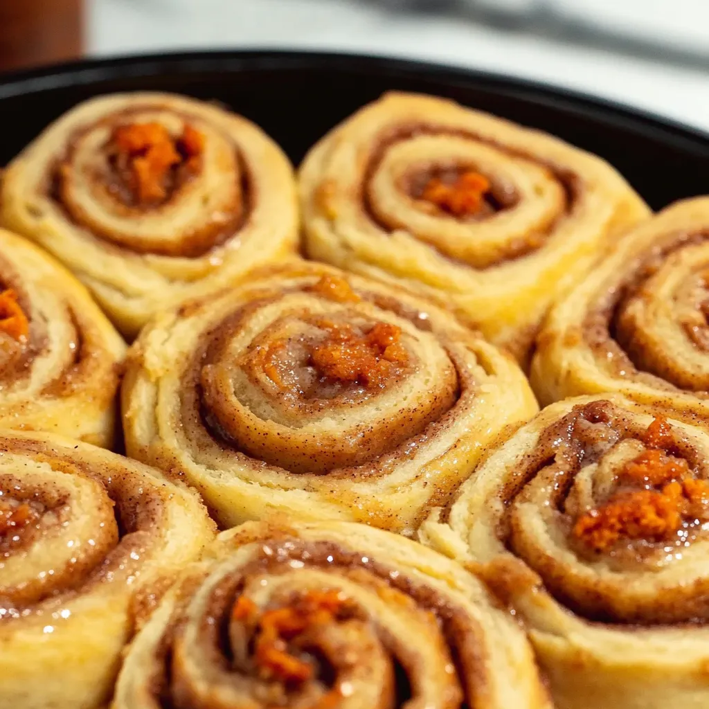 A plate of pastries with orange topping.