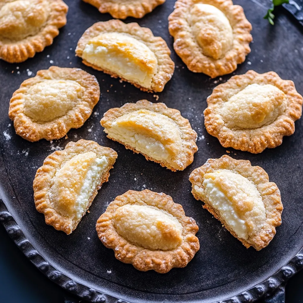 A plate of food with a variety of pastries.