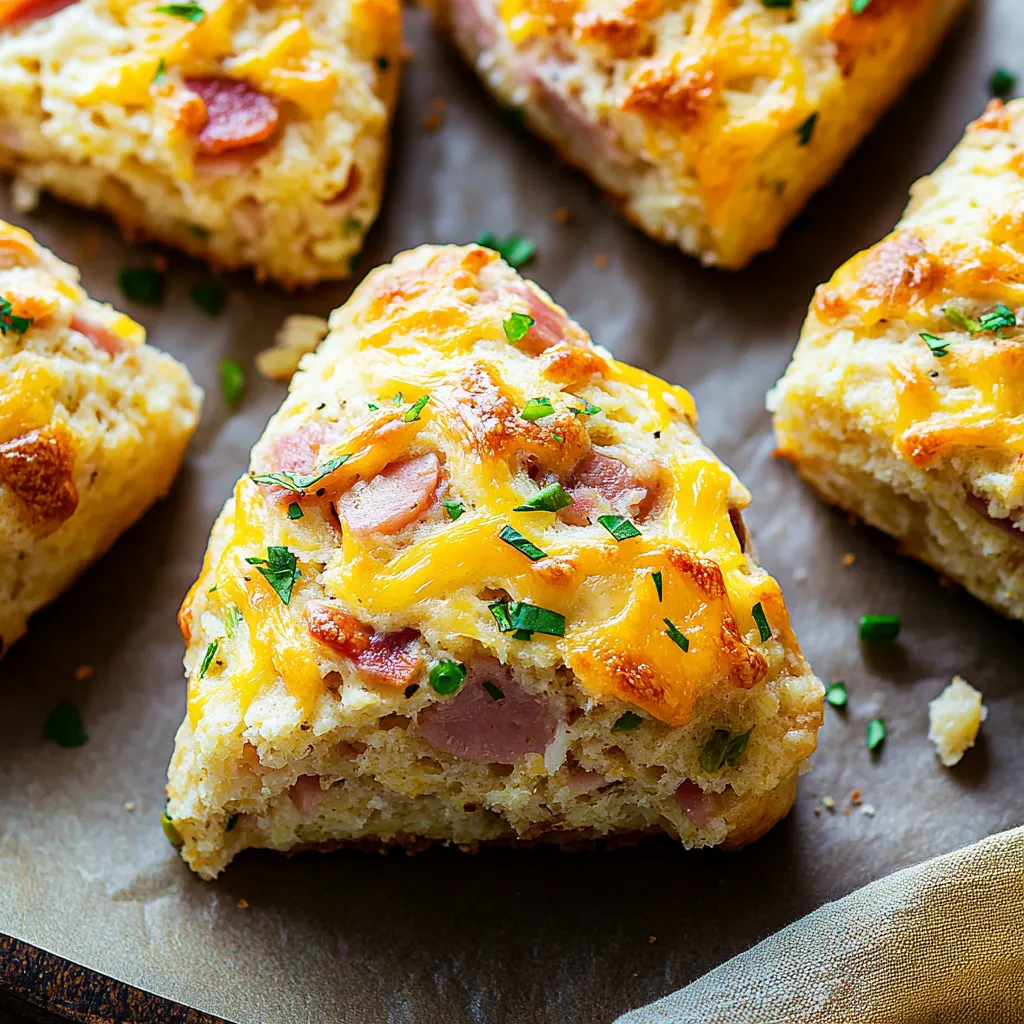 A plate of food with a slice of cheese and bacon.