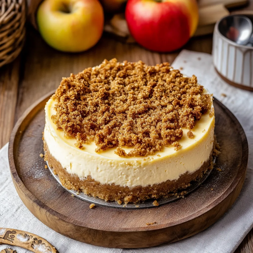 A dessert slice with a golden crust.