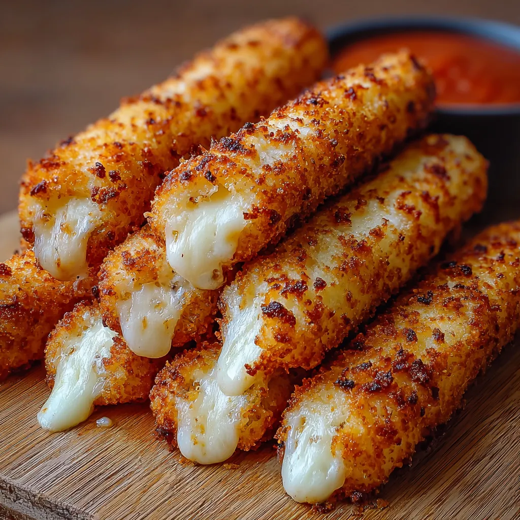 A plate of grilled cheese sticks.